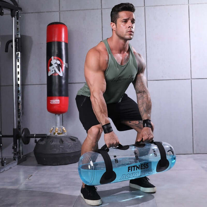 Transparent Water-Filled Fitness Dumbbell
