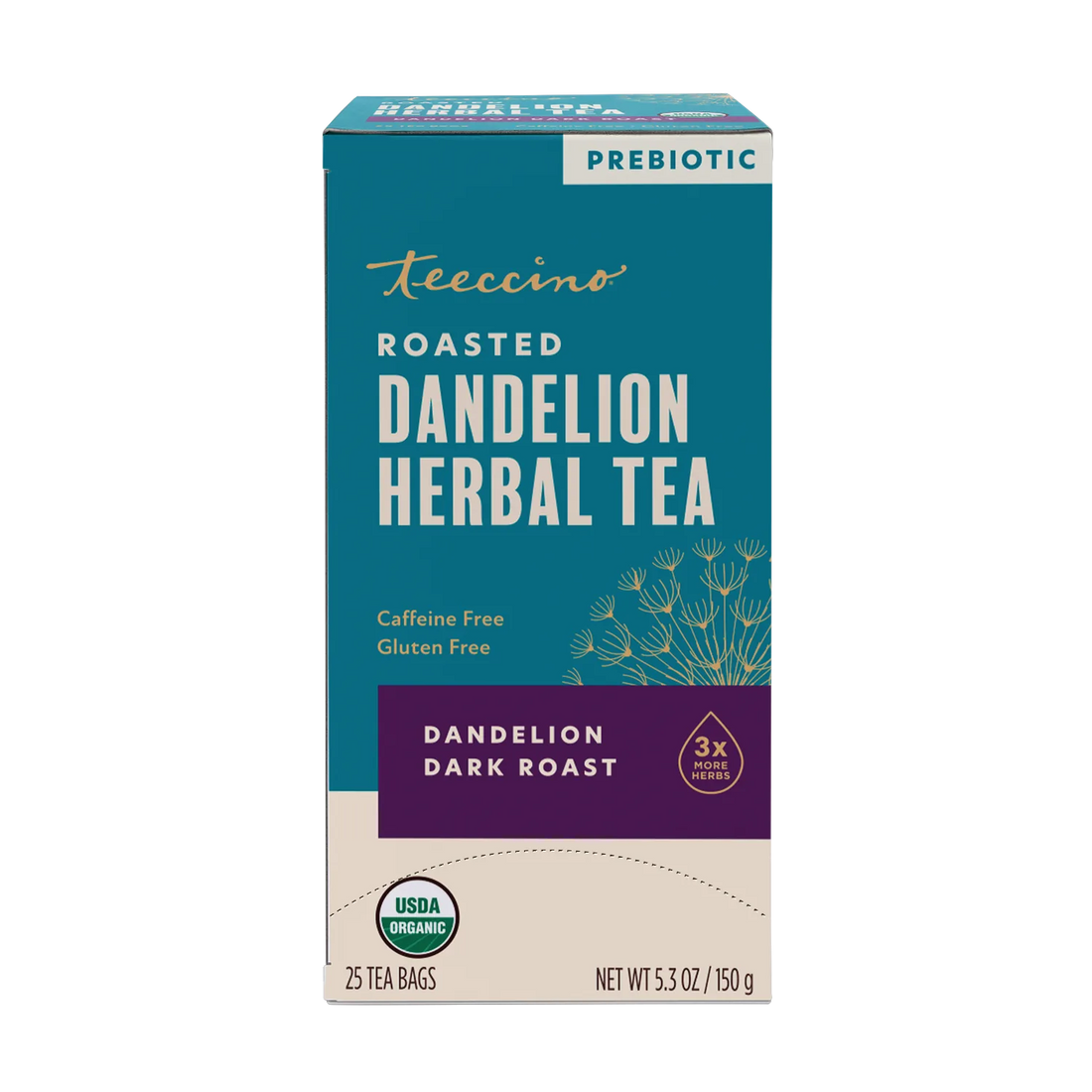 Dandelion Dark Roast Roasted Herbal Tea