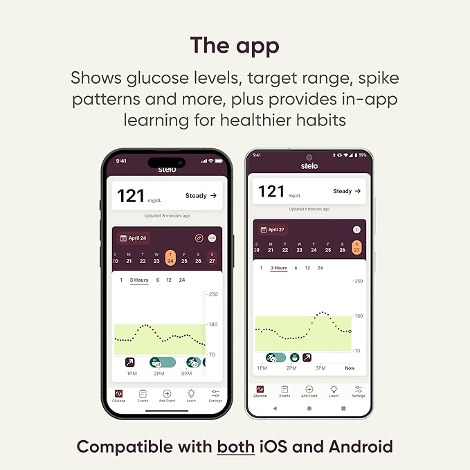 Dexcom Stelo CGM Biosensors 2-Pack