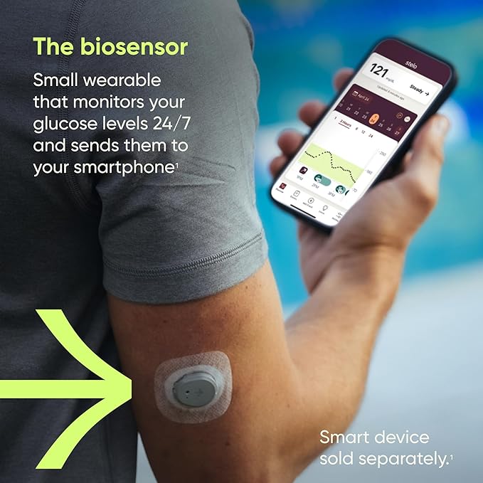 Dexcom Stelo CGM Biosensors 2-Pack