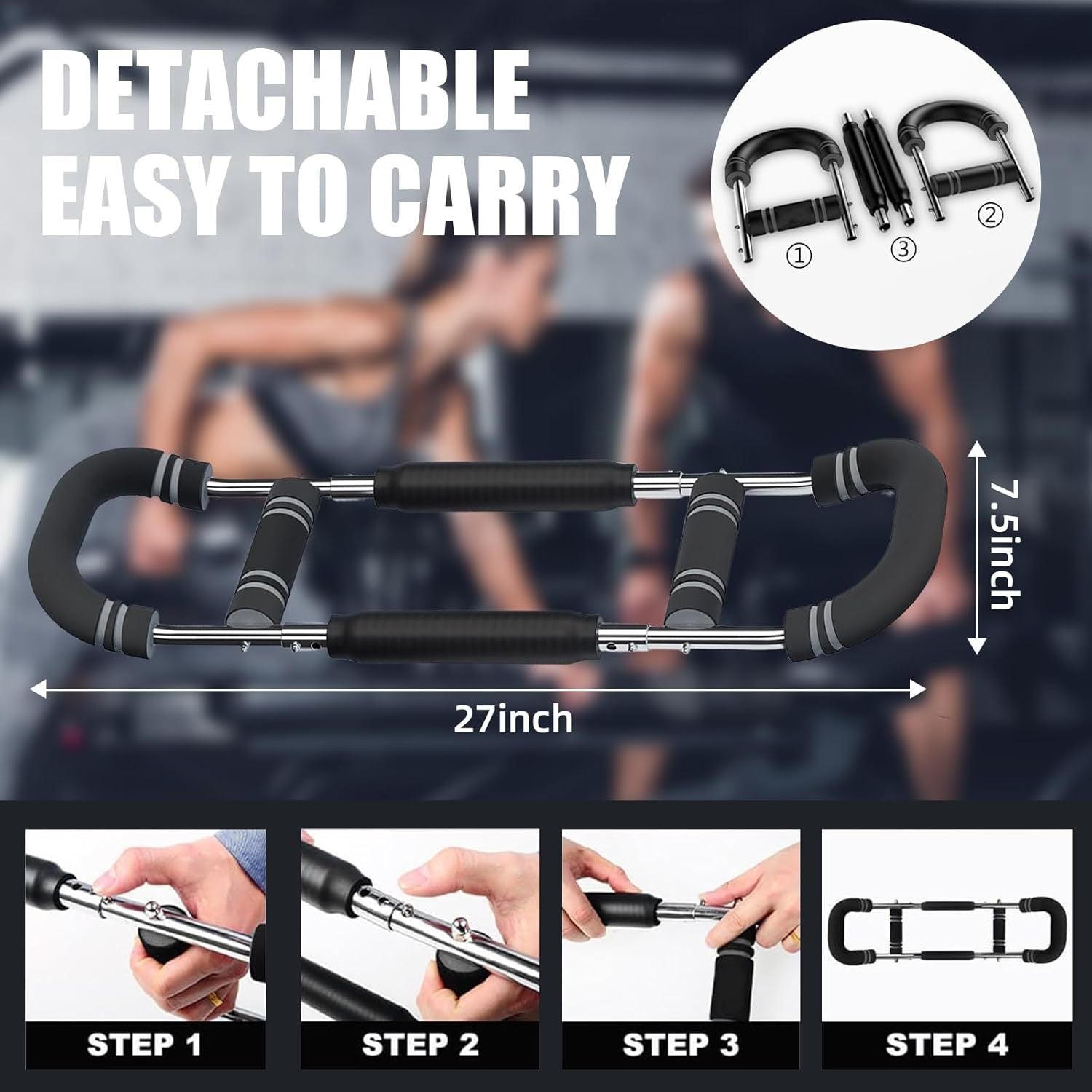 Adjustable U-Shaped Arm & Chest Trainer