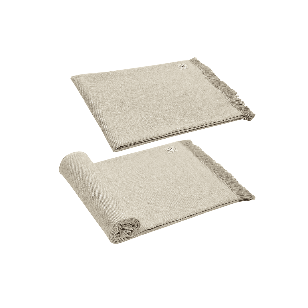 Hemp & Organic Cotton Yoga Blanket