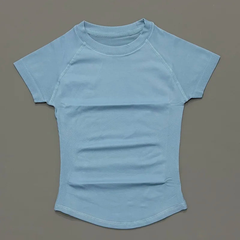 HISTELLO Women’s Short Sleeve Workout Top