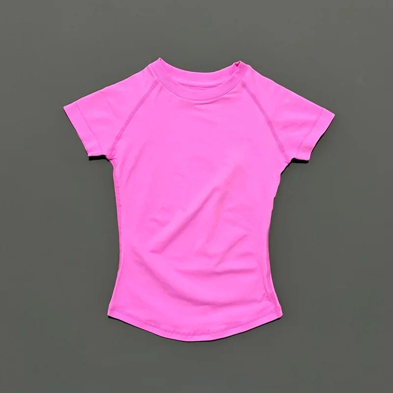 HISTELLO Women’s Short Sleeve Workout Top