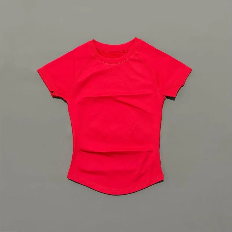HISTELLO Women’s Short Sleeve Workout Top
