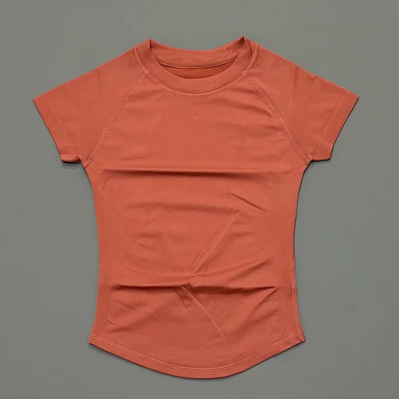 HISTELLO Women’s Short Sleeve Workout Top