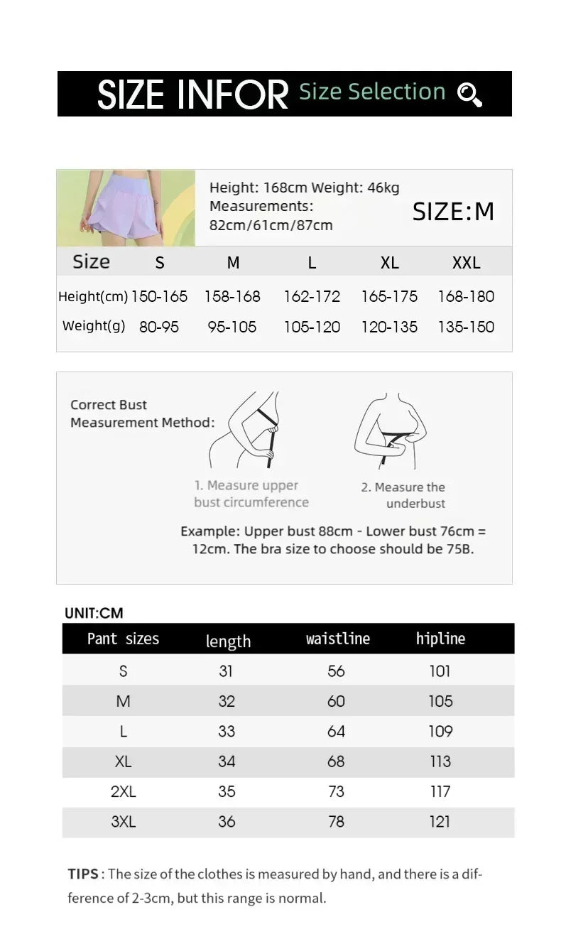 PHIGEER Women’s Yoga Workout Shorts