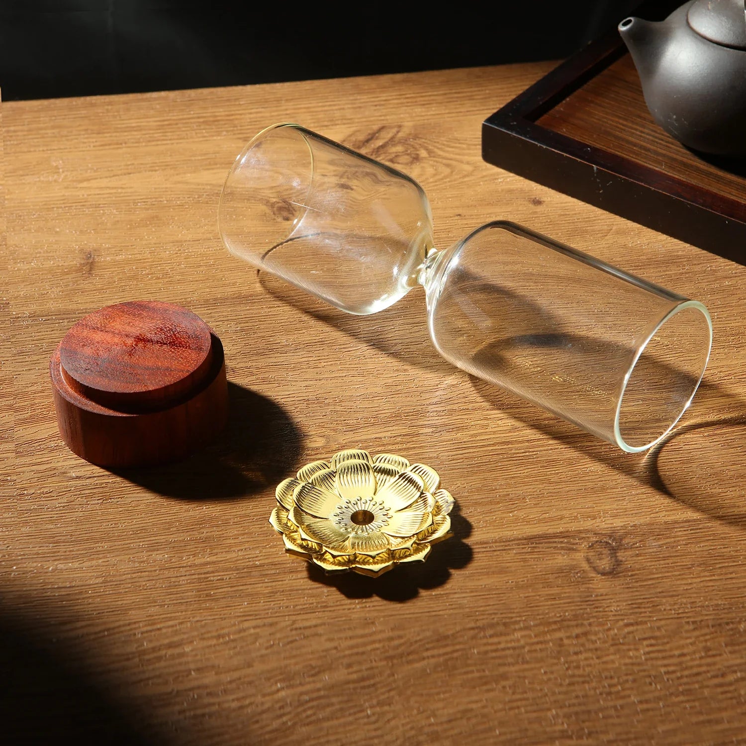 Hourglass Waterfall Backflow Incense Holder