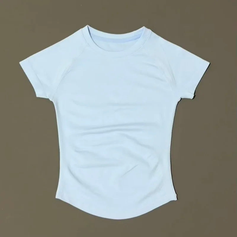 HISTELLO Women’s Short Sleeve Workout Top