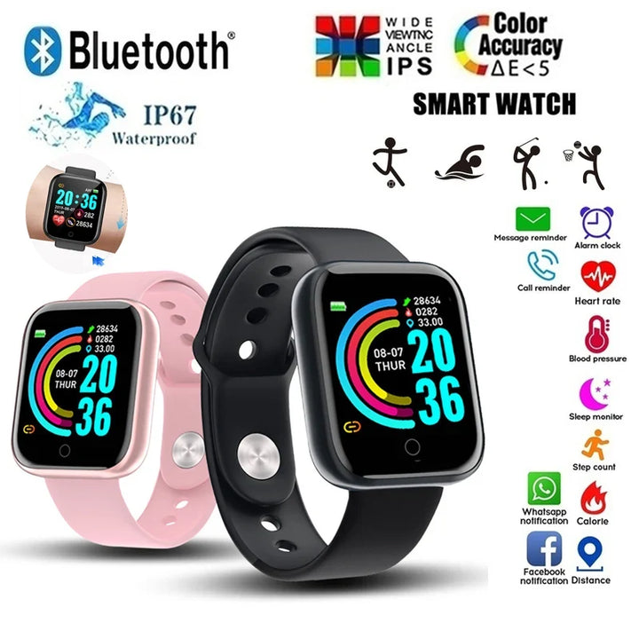 WYMECT D20 Bluetooth Fitness Smartwatch