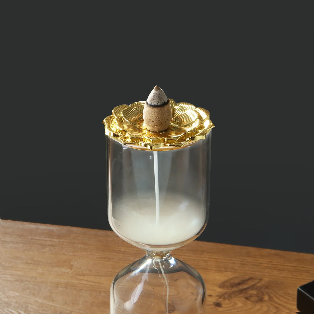 Hourglass Waterfall Backflow Incense Holder