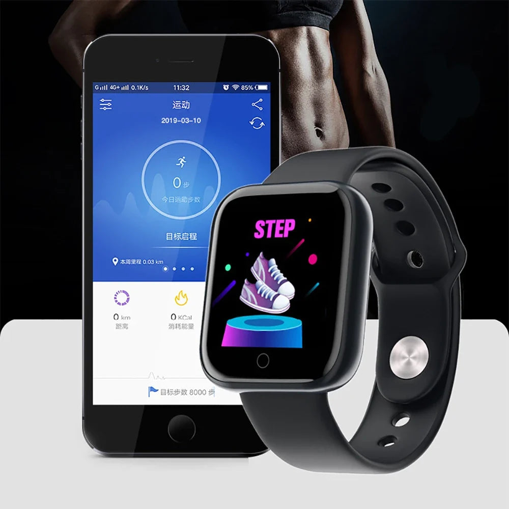 WYMECT D20 Bluetooth Fitness Smartwatch