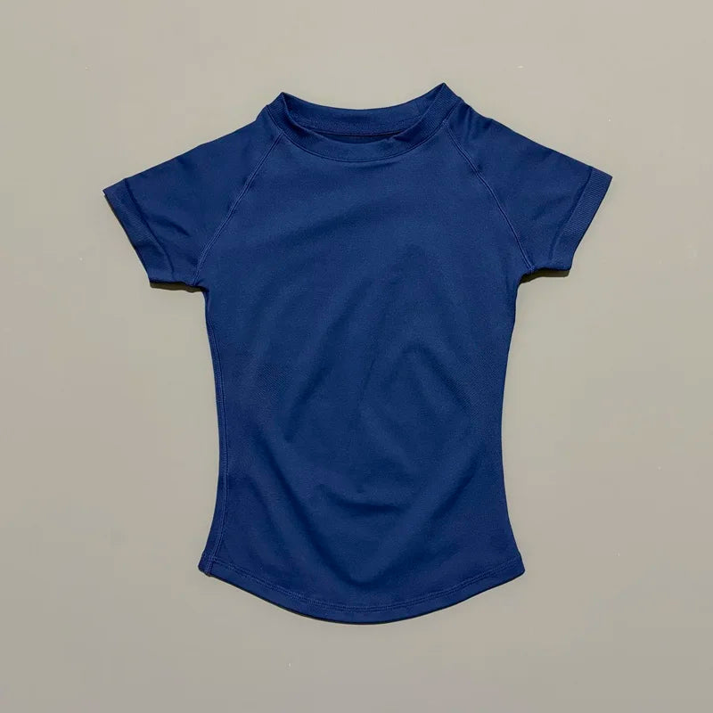 HISTELLO Women’s Short Sleeve Workout Top