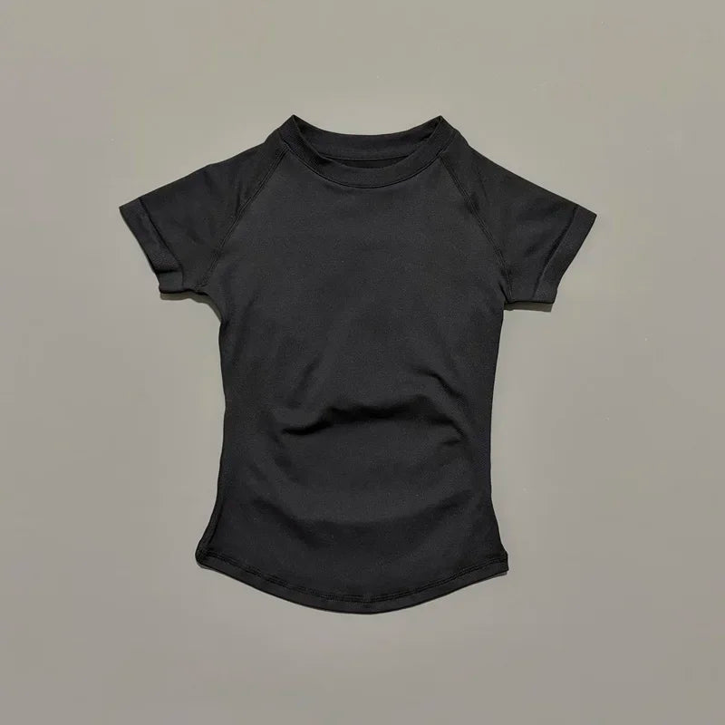 HISTELLO Women’s Short Sleeve Workout Top