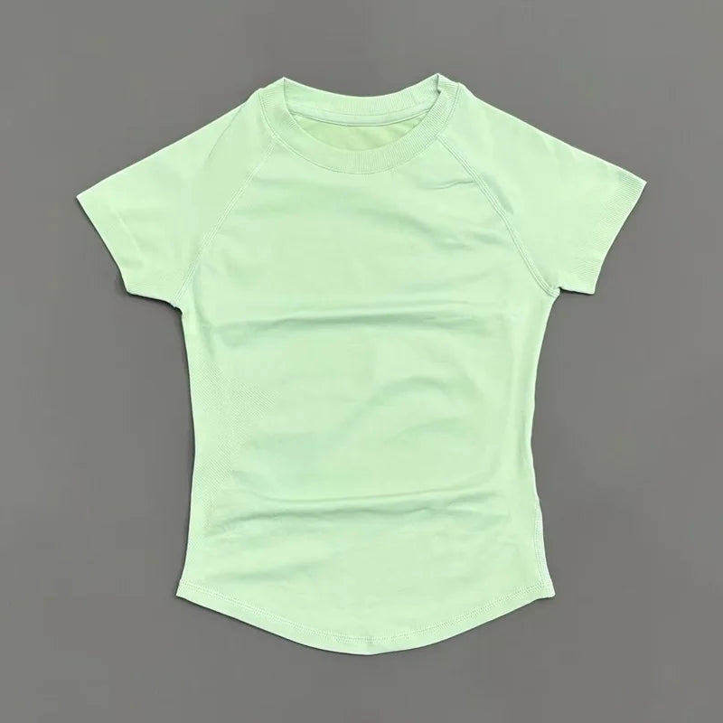 HISTELLO Women’s Short Sleeve Workout Top