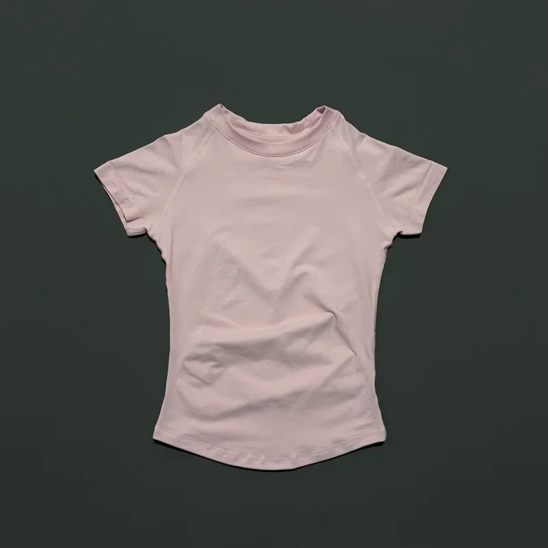 HISTELLO Women’s Short Sleeve Workout Top