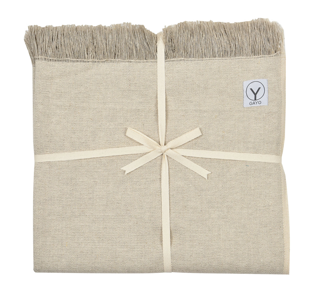 Hemp & Organic Cotton Yoga Blanket