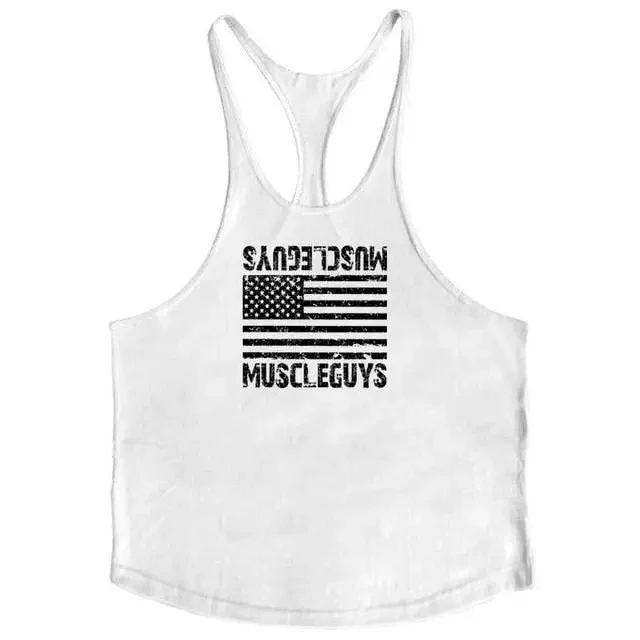Men’s Cotton Bodybuilding Gym Tank Top