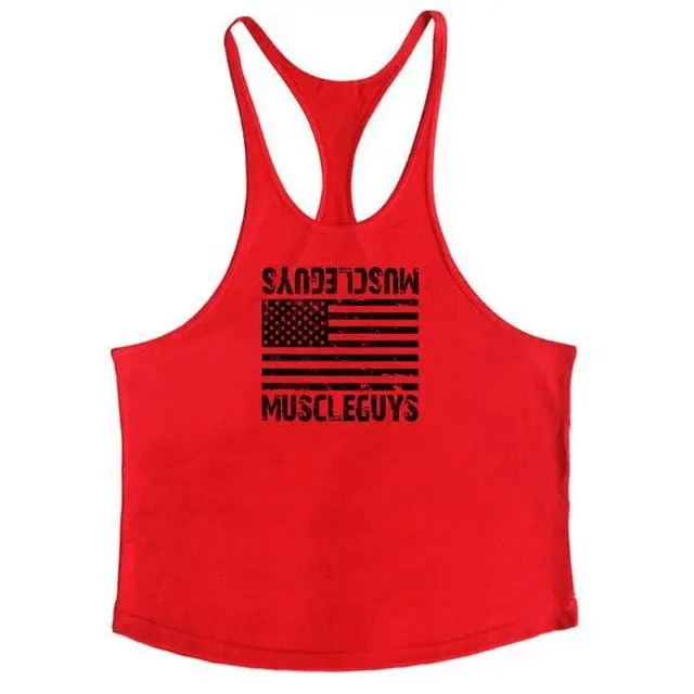 Men’s Cotton Bodybuilding Gym Tank Top