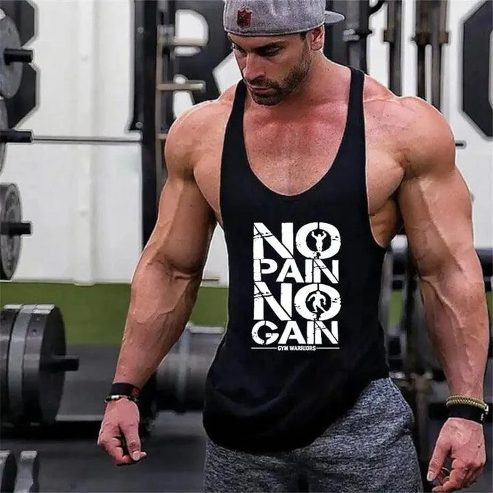 Men’s Cotton Bodybuilding Gym Tank Top