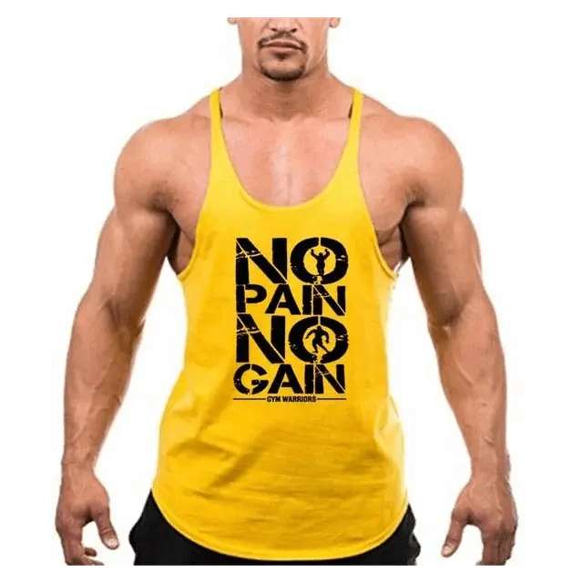 Men’s Cotton Bodybuilding Gym Tank Top