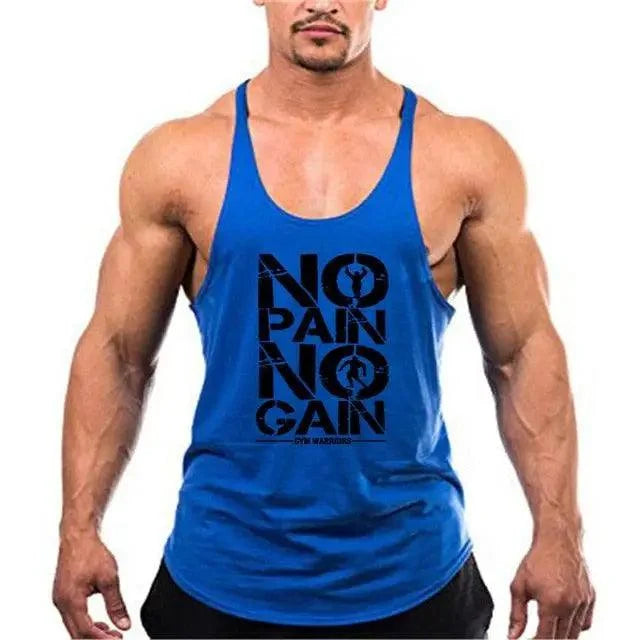 Men’s Cotton Bodybuilding Gym Tank Top