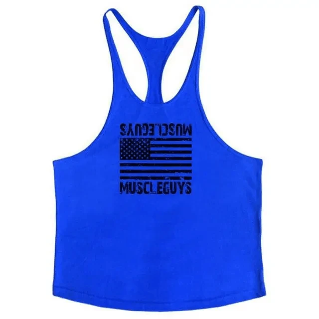 Men’s Cotton Bodybuilding Gym Tank Top