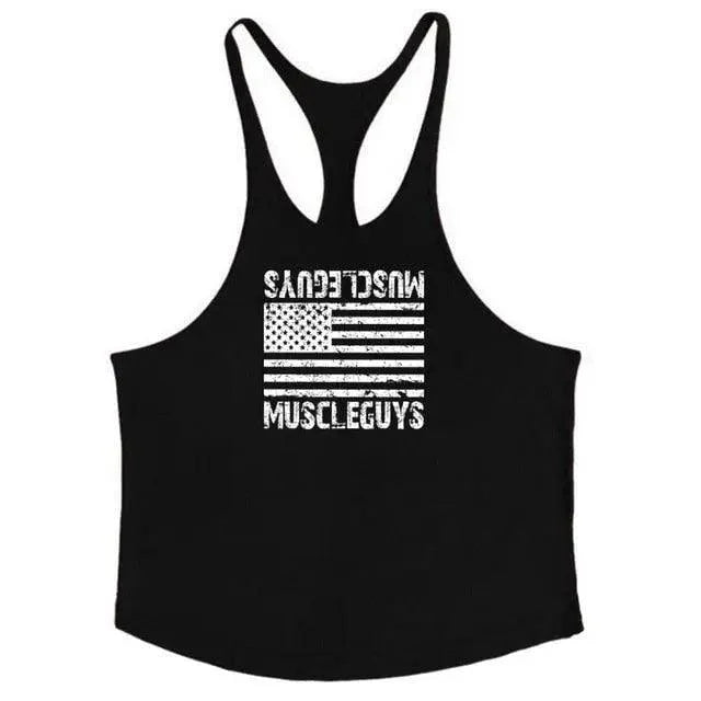 Men’s Cotton Bodybuilding Gym Tank Top