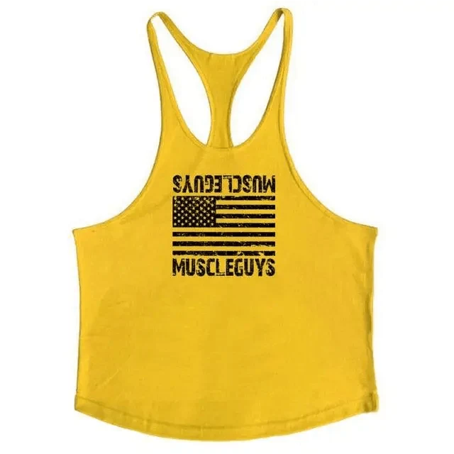Men’s Cotton Bodybuilding Gym Tank Top