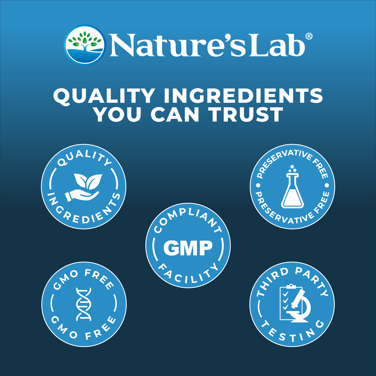 Nature's Lab Gold Super Vitamin C 1000 mg - 120 Capsules